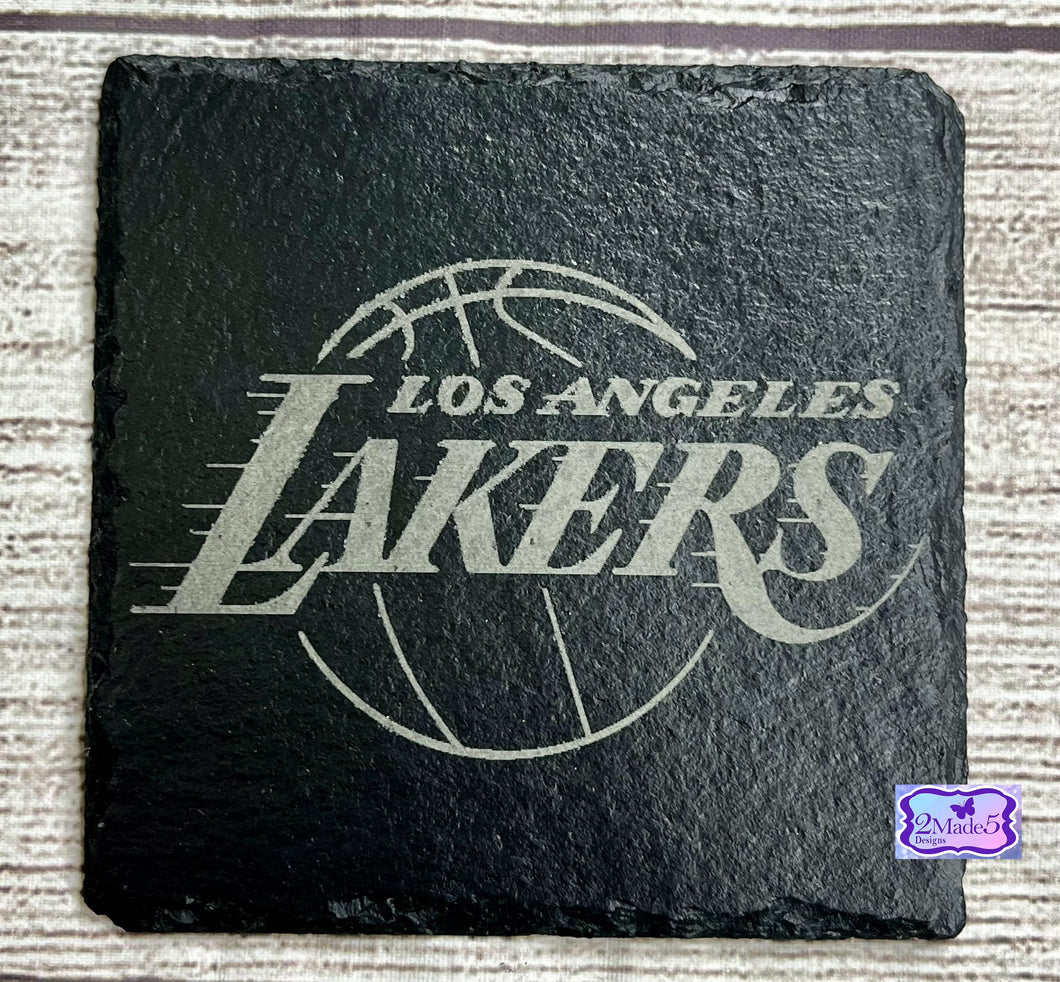 Los Angeles Lakers Slate Coaster