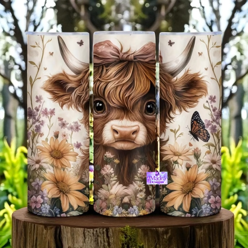 Cow Flowers 20oz Tumbler