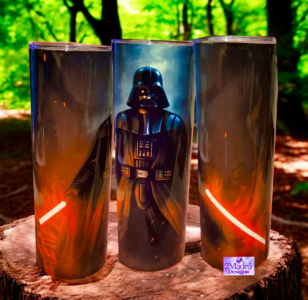 SW Darth Vader Light Saber 20oz Tumbler