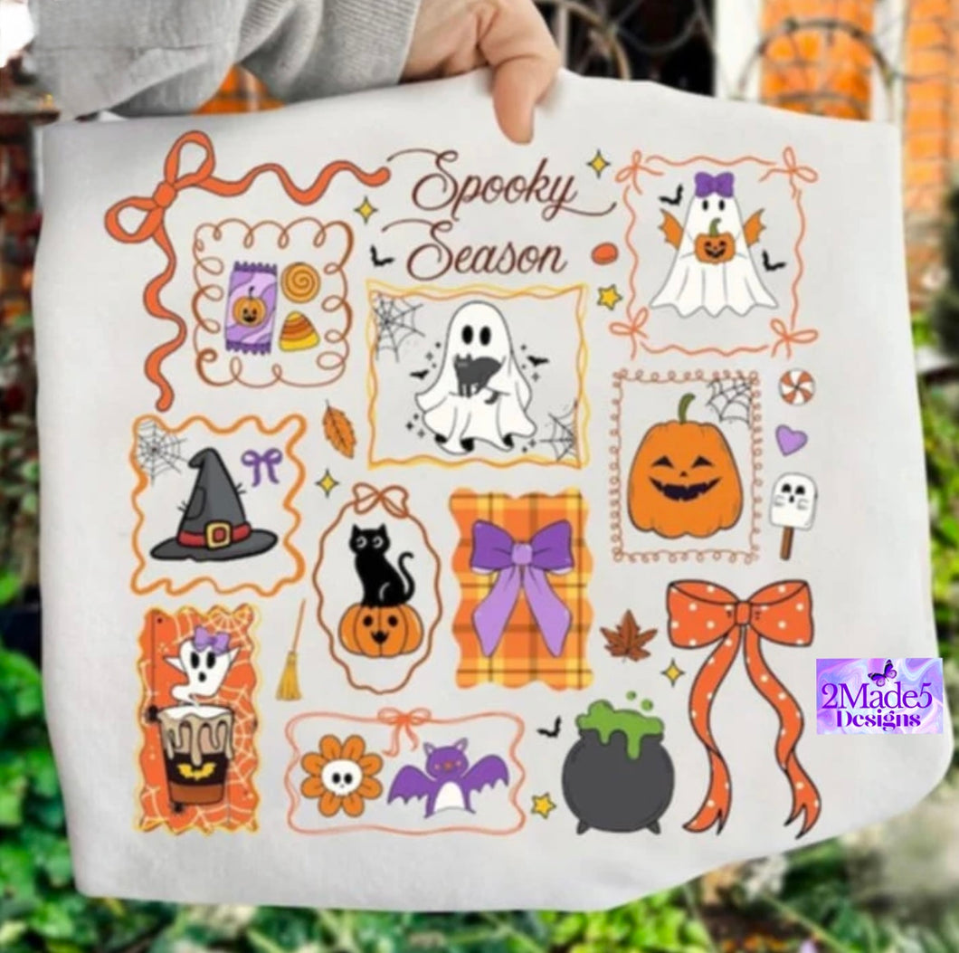 Spooky Season Collage Shirt