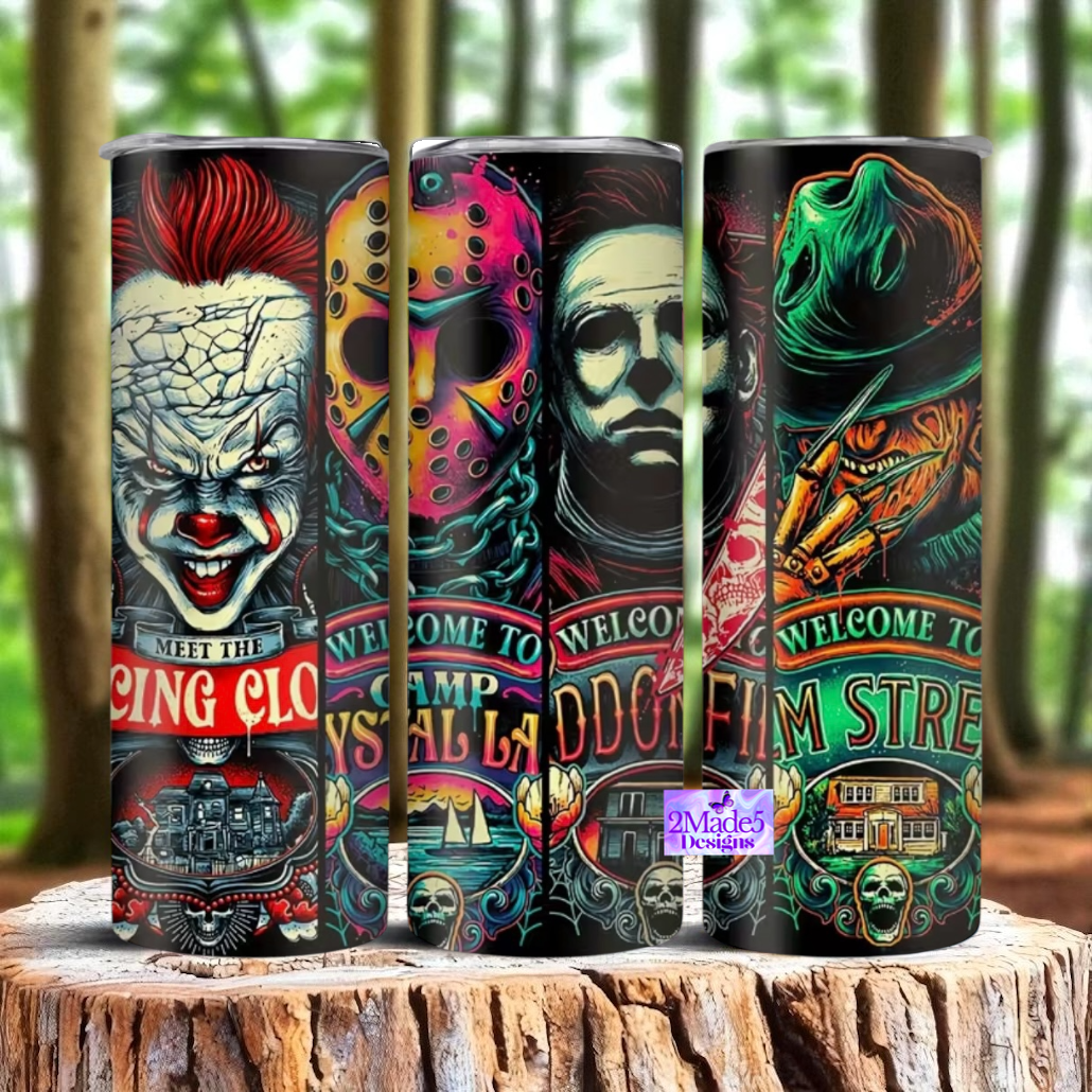 Horror Movie Boys 20oz Tumbler