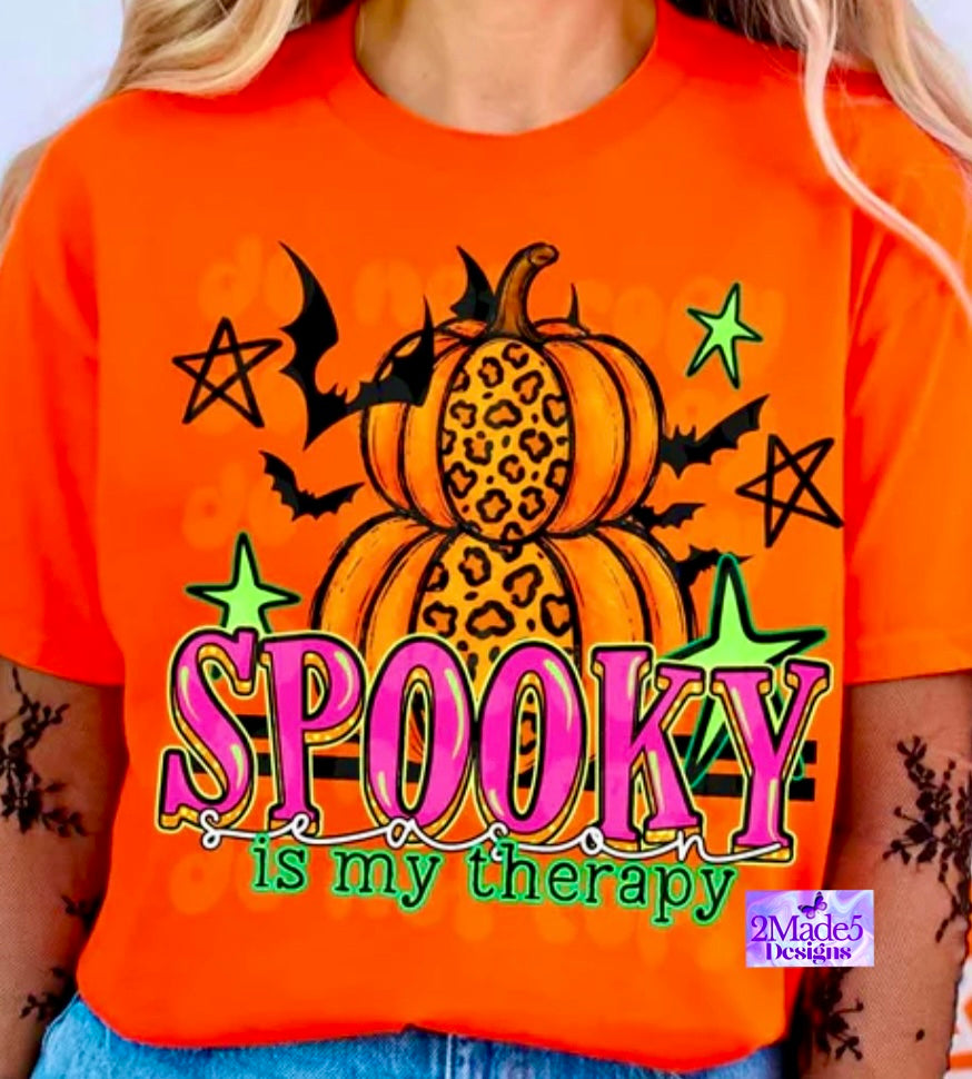 Spooky Season Is My Therapy Shirt