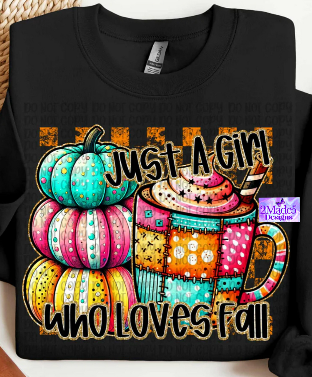 Just A Girl Who Loves Fall Shirt