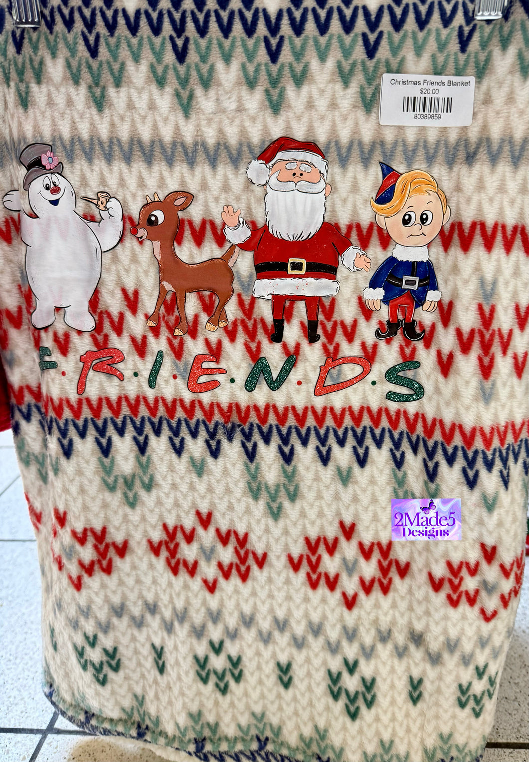 Christmas Friends Blanket