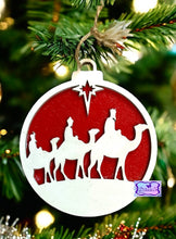 Load image into Gallery viewer, Nativity Wood Christmas Ornament
