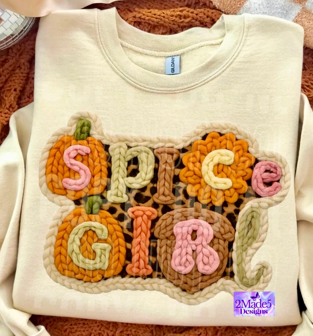 Spice Girl faux yarn Shirt