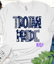 Load image into Gallery viewer, School Mascot Pride Shirt-Heritage Generals, Ringgold Tigers, LFO Warriors, Gordon Lee Trojans, Ridgeland Panthers
