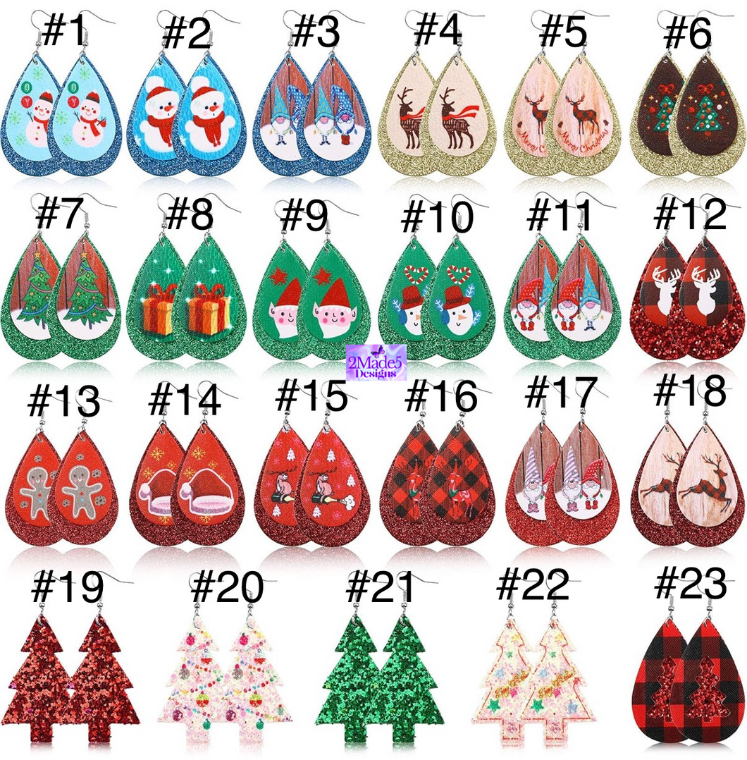 Christmas Dangle Earrings #2