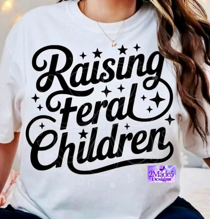 Raising Feral Children Shirt