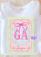 Load image into Gallery viewer, Spring Bow State Shirt-All States Available!
