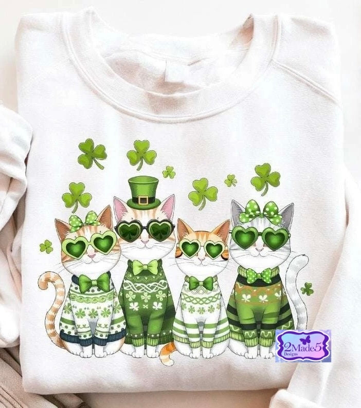 St. Patrick’s Day Cats Shirt