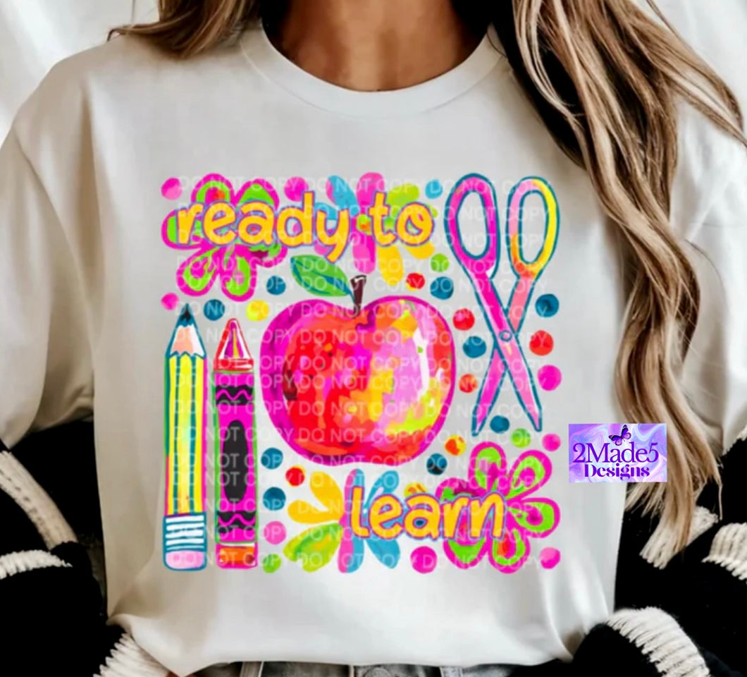 Ready To Learn Shirt