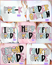 Load image into Gallery viewer, Grade Level Pencil Paper Shirts
