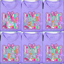 Load image into Gallery viewer, School Preppy Frame Grade Level Shirt (in adult &amp; youth sizes)
