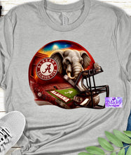 Load image into Gallery viewer, College Football Mascot Helmet Shirts-Tennessee, Georgia, Alabama, Auburn &amp; Florida
