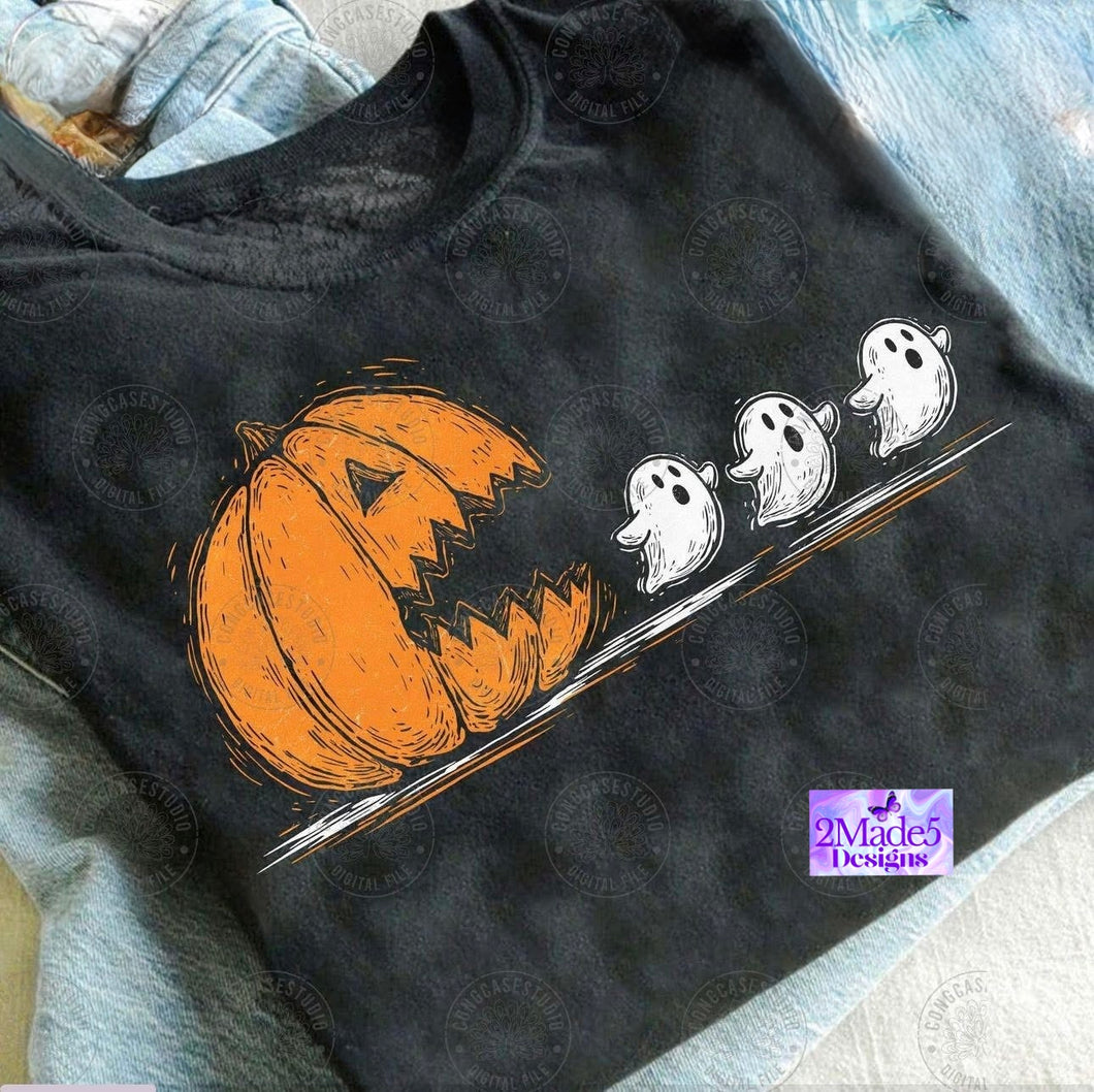 Halloween Pac-Man Shirt