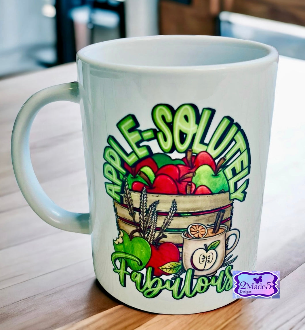 Apple-Solutely Fabulous 15oz Coffee Mug