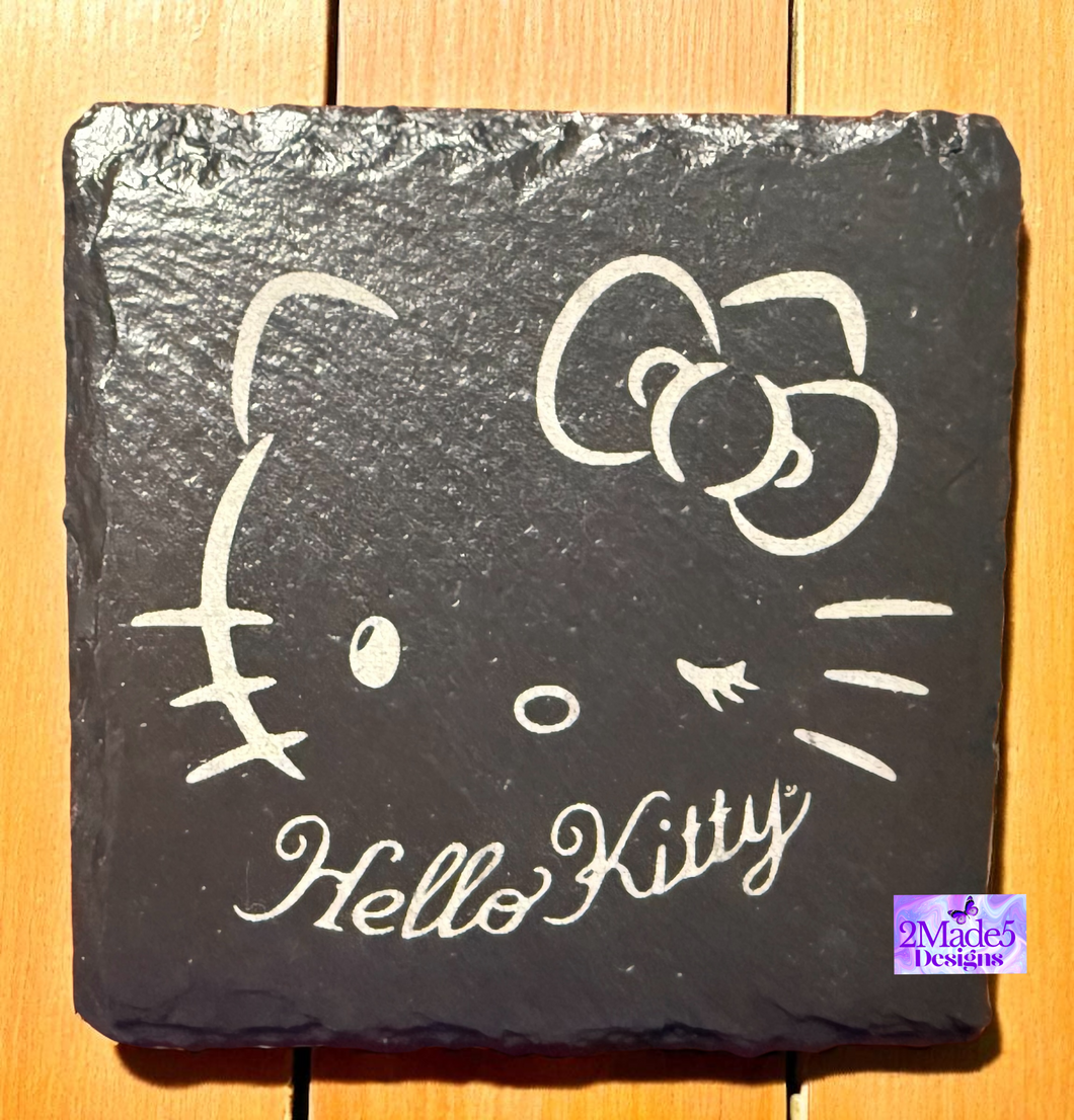 Hello Kitty Slate Coaster
