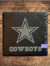 Load image into Gallery viewer, Dallas Cowboys Slate Coaster
