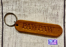 Load image into Gallery viewer, Personalized Wood Keychains-Oak
