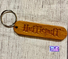 Load image into Gallery viewer, Personalized Wood Keychains-Oak
