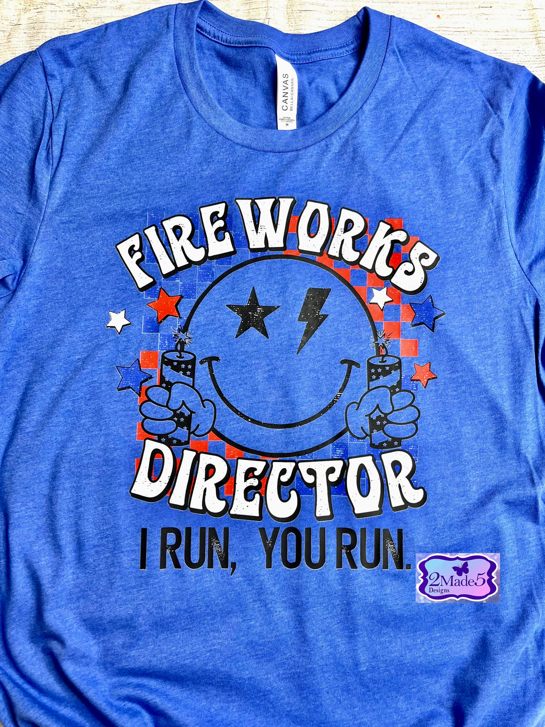 Fireworks Director- I Run, You Run Shirt