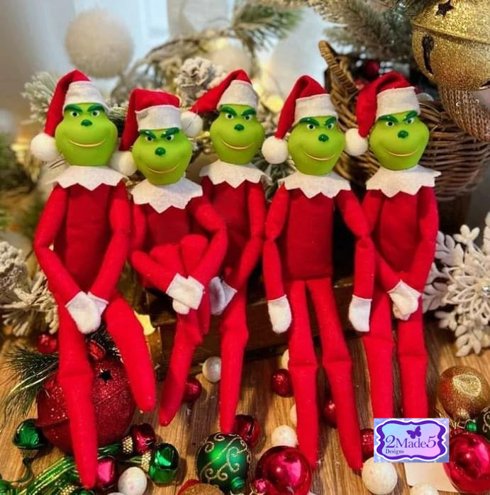 Grinch On The Shelf