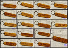 Load image into Gallery viewer, Personalized Wood Keychains-Oak
