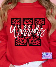 Load image into Gallery viewer, Warriors-Leopard W Shirt  (available in Adult &amp; Youth sizes)
